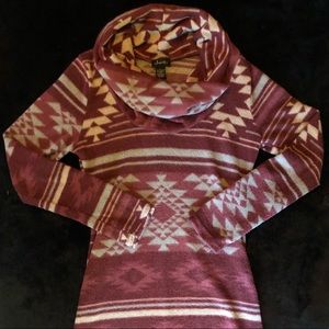 Scarf/Turtleneck Dress